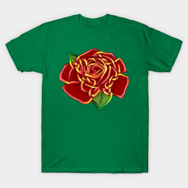 Rose T-Shirt by KnotYourWorld4